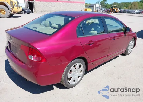 2006 Honda Civic Lx из США, поврежденный, VIN 1HGFA16526L114302